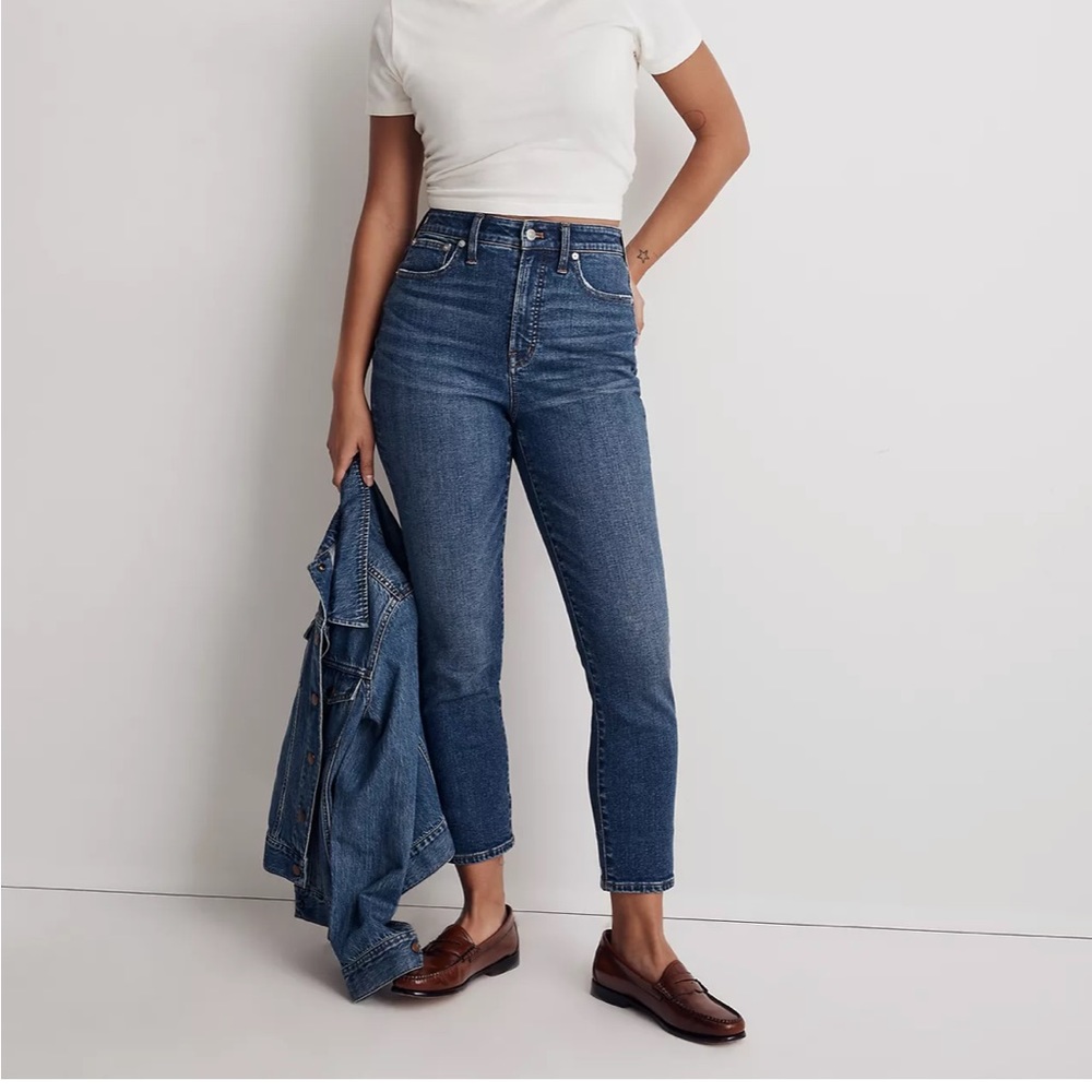 Madewell Curvy Perfect Vintage Jeans Manorford Wash